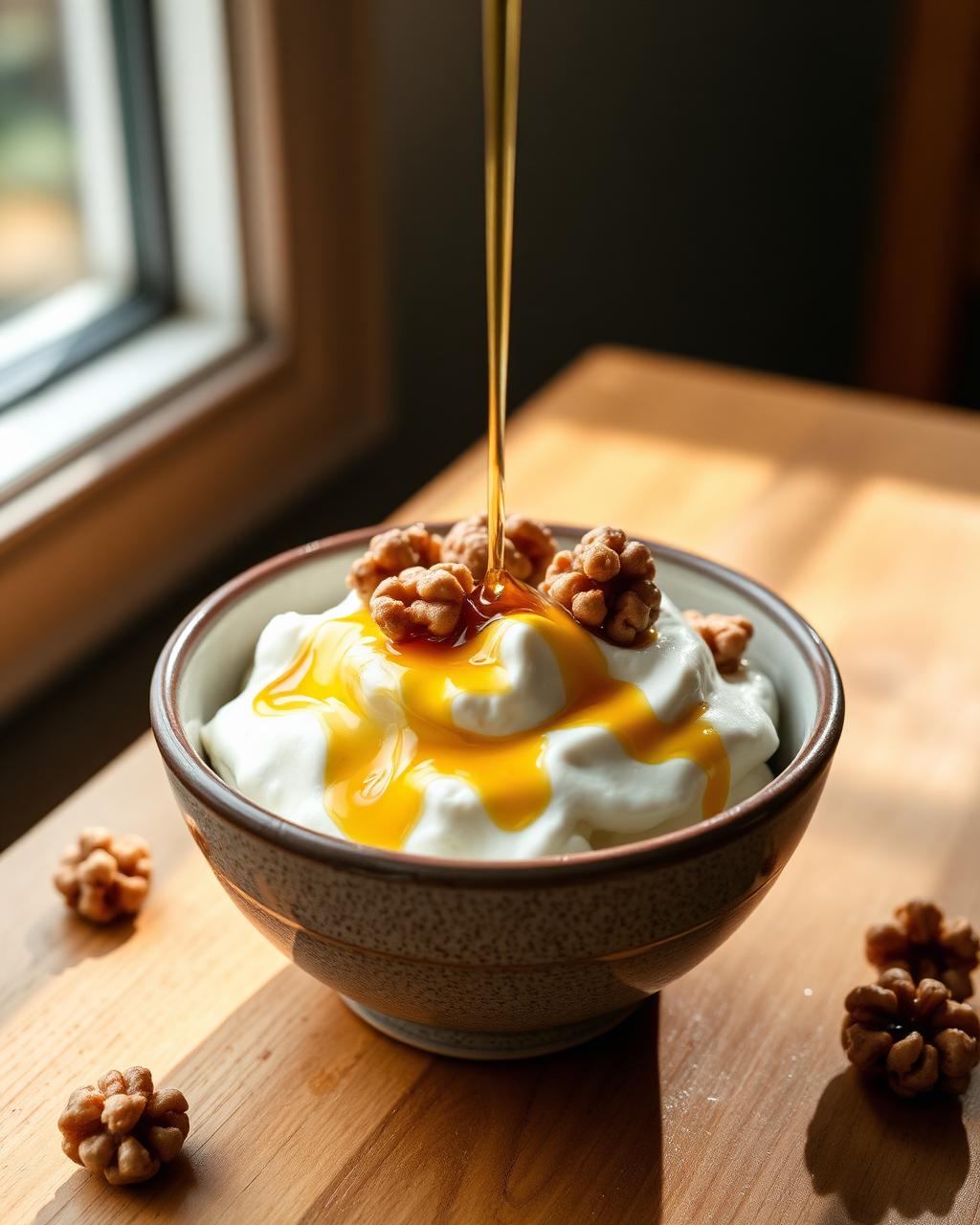 Yogurt with honey